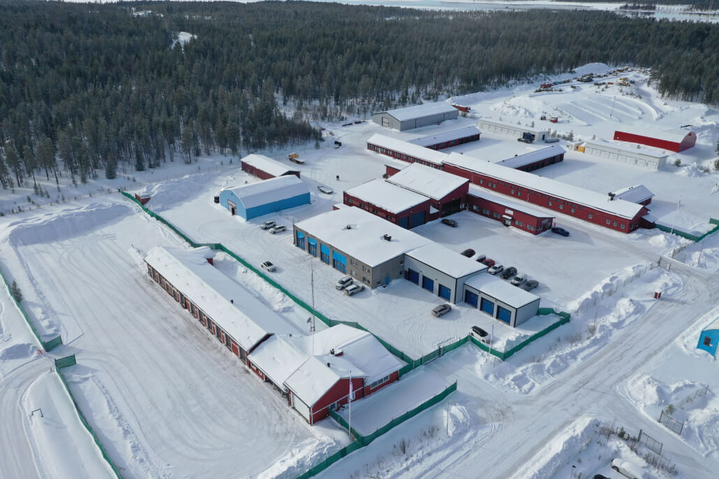 IceMakers MV9.4 workshop and storage facility for vehicle testing